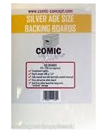 Silver Size Comic Boards Comic Concept 266 x 178mm Pack 100