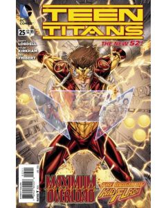 Teen Titans (2011) #  25 (8.0-VF) Forever Evil, Origin of Kid Flash