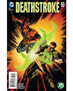 Deathstroke (2014) #  10 Cover B Green Lantern 75 (8.0-VF)