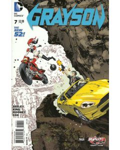 Grayson (2014) #   7 Cover B (8.0-VF) Harley Quinn