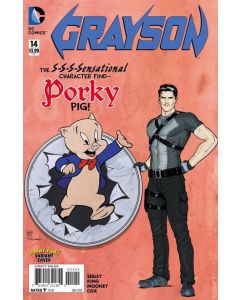 Grayson (2014) #  14 Cover B (8.0-VF) Looney Tunes Cover