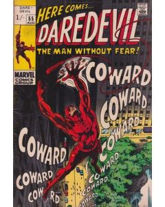 Daredevil (1964) #  55 UK Price (3.5-VG-)