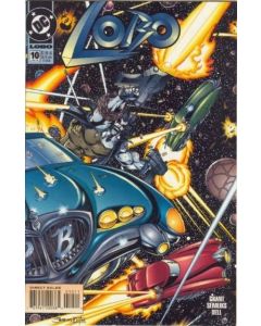Lobo (1993) #  10 (7.0-FVF) Price tag on back cover