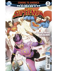 New Super-Man (2016) #  10 Cover A (9.2-NM)