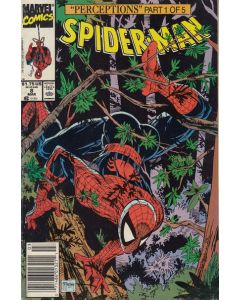 Spider-Man (1990) # 8 Newsstand (9.0-VFNM) Wolverine cameo