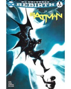 Batman (2016) #   1 Dynamic Forces (9.0-VFNM) (2418357) Color cover, limited to 3000, with COA