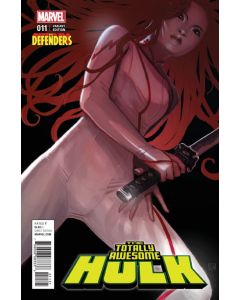 Totally Awesome Hulk (2016) #  11 Cover B (9.2-NM) Defenders Variant