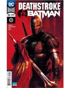 Deathstroke (2016) #  30 COVER B (8.0-VF) vs Batman
