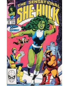 Sensational She-Hulk (1989) #  12 (5.0-VGF) Wonder Man