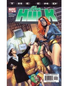She-Hulk (2004) #  12 (8.0-VF) Spider-Man, Mike Mayhew cover, FINAL ISSUE