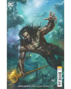 Justice League (2018) #  12 Cover B (9.0-VFNM) Drowned Earth, Lucio Parrillo