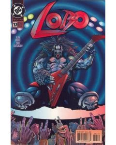 Lobo (1993) #  13 (7.0-FVF) Price tag on back cover