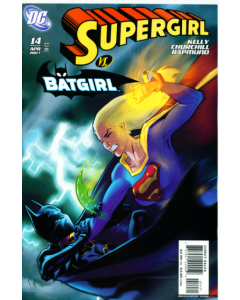 Supergirl (2005) #  14 (8.0-VF) vs Batgirl