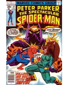 Spectacular Spider-Man (1976) #  14 (5.0-VGF) Hate-Monger, Razorback