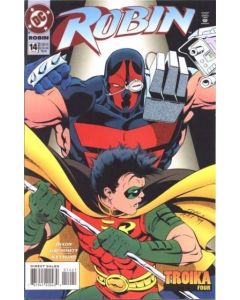 Robin (1993) #  14 Standard (8.0-VF) KGBeast, Cluemaster