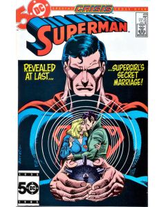 Superman (1939) # 415 (7.0-FVF) Crisis, Supergirl