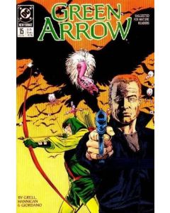 Green Arrow (1988) #  15 (6.0-FN) Tag residue back cover