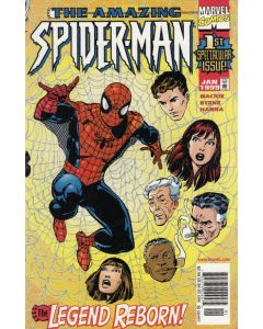 Amazing Spider-Man (1998) #   1 Newsstand (2.0-GD) John Byrne, cover detechet