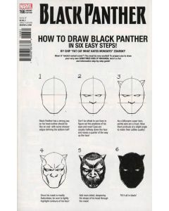 Black Panther (2016) # 166 Cover F (9.0-VFNM)  How to Draw Variant