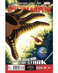 Iron Man (2013) #  16 (8.0-VF) Secret Origin of Tony Stark