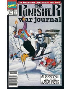 Punisher War Journal (1988) #  31Newsstand (6.5-FN+) Joe Jusko cover