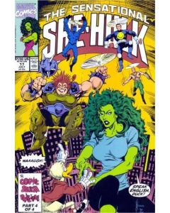 Sensational She-Hulk (1989) #  17 (7.5-VF-) Howard the Duck