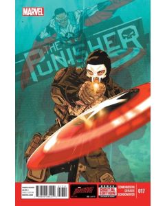 Punisher (2014) #  17 (7.0-FVF) Captain America