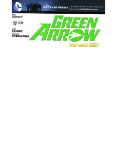 Green Arrow (2011) #  17 Blank Variant (9.0-VFNM) 1st Appearance Komodo