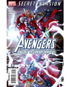 Avengers The Initiative (2007) #  18 (8.0-VF) Secret Invasion tie-in
