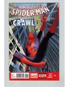 Amazing Spider-Man (2014) #   1.1 Signed Alex Ross (9.0-VFNM) (185684) with COA 44 of 630