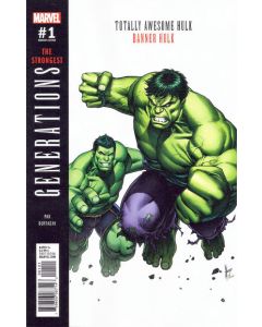 Generations Banner Hulk & Totally Awesome Hulk (2017) # 1 Variant Cover (8.0-VF) Dale Keown