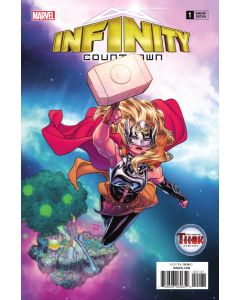 Infinity Countdown (2018) #   1 Cover C (9.2-NM) Mighty Thor Variant