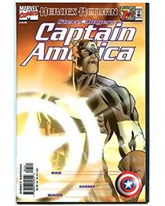 Captain America (1998) #   1 Sunburst Variant Cover (7.0-FVF)