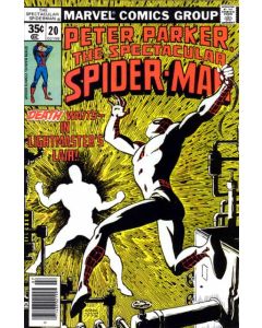 Spectacular Spider-Man (1976) #  20 (8.0-VF) Lightmaster