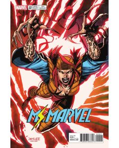Ms. Marvel (2016) #  20 Cover B X-Men Trading Card Variant (9.2-NM)