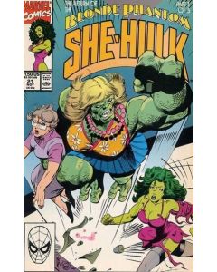 Sensational She-Hulk (1989) #  21 (8.0-VF) Dale Keown cover