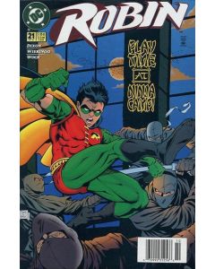 Robin (1993) #  21 Newsstand (8.0-VF) 1st Dragoncat