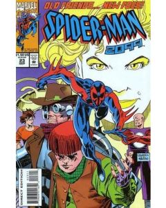 Spider-Man 2099 (1992) #  23 (7.0-FVF) Risque, Small cover tear