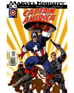 Captain America (2002) #  24 (9.0-VFNM) Johnson Cover