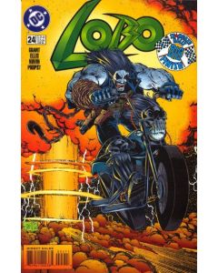 Lobo (1993) #  24 (6.0-FN) Price tag on back cover