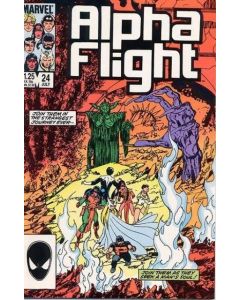 Alpha Flight (1983) #  24 (8.0-VF) John Byrne