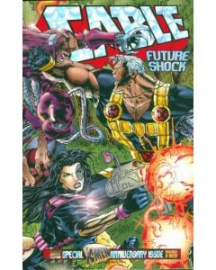 Cable (1993) #  25 (8.0-VF) Foil Gatefold cover