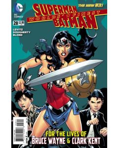 Worlds' Finest (2012) #  28 (8.0-VF) Batman, Superman, Wonder Woman