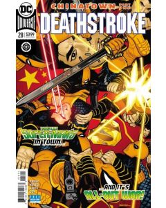 Deathstroke (2016) #  28 Cover A (8.0-VF)