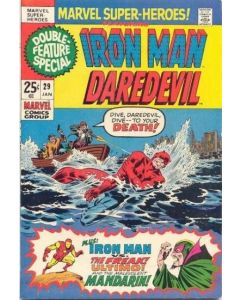 Marvel Super-Heroes (1967) #  29 (7.0-FVF)  Daredevil, Iron Man