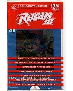 Robin III Cry of the Huntress (1992) #   3 Coll Polybagged (8.0-VF) Slide motion cover