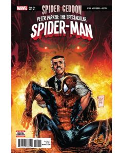 Peter Parker The Spectacular Spider-Man (2017) # 312 (9.0-VFNM) Spider-Geddon, Morlun