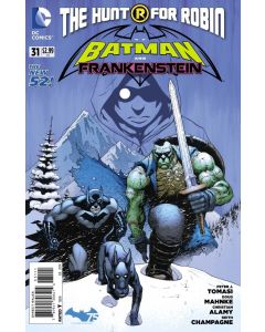 Batman and Robin (2011) #  31 (7.0-FVF) Frankenstein