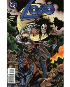 Lobo (1993) #  33 (7.0-FVF) Price tag on back cover