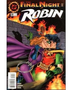 Robin (1993) #  35 (7.0-FVF) Spoiler, Toyman